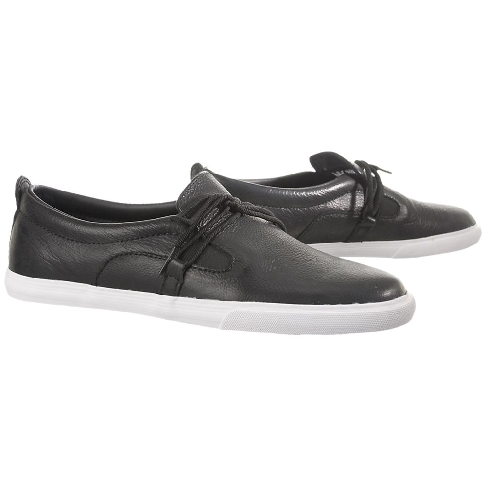 Baskets Supra Belay Noir Black/Tan Pigskin Homme | QHV-43744623